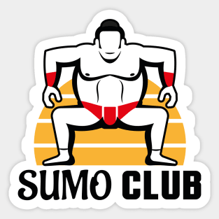 Sumo Club Sticker